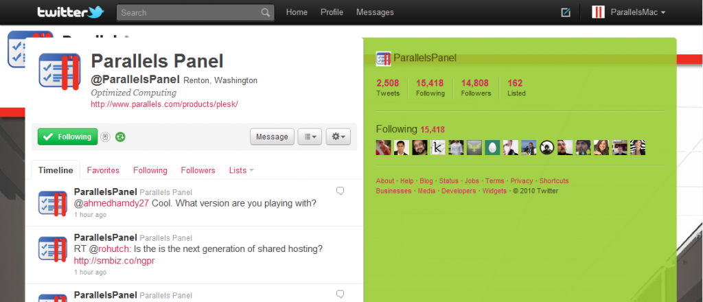 Twitter's new Background Size